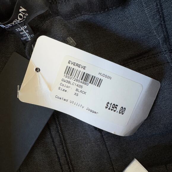 Hudson Jeans Evereve Coated Utility Jogger Pants US Women's XS - Picture 9 of 11